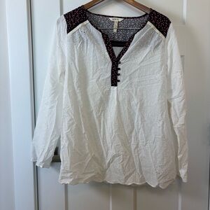 Women’s Matilda Jane Eyelet Cotton Blouse